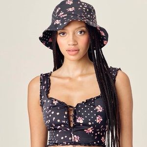 For Love and Lemons Camellia Top AND Bucket Hat